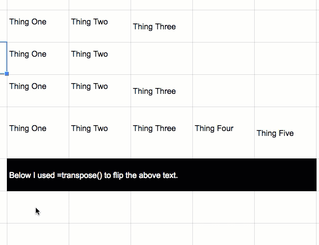 Trích suất văn bản từ một ô thành nhiều ô khác nhau trong Google Sheets